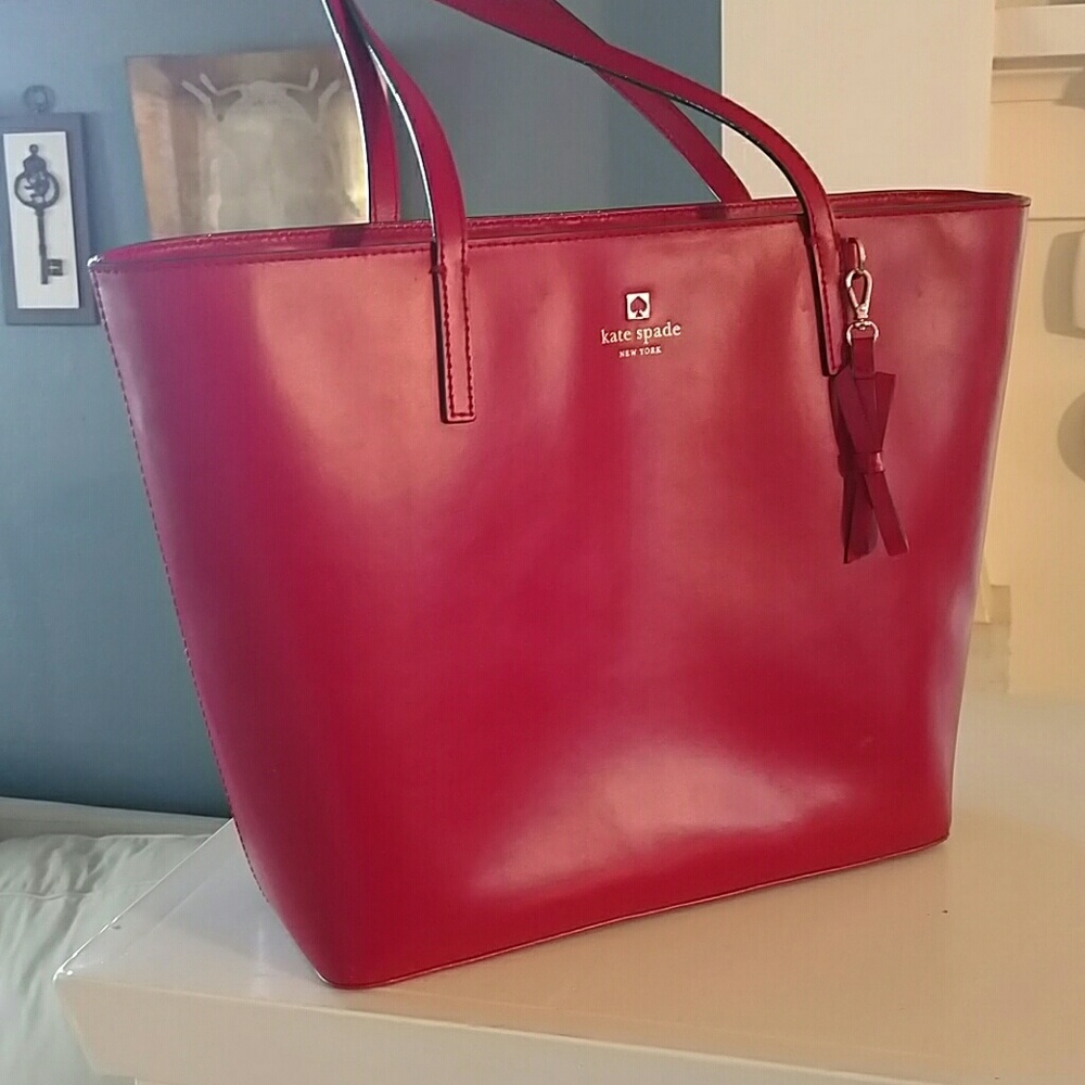 Large Kate Spade red purse